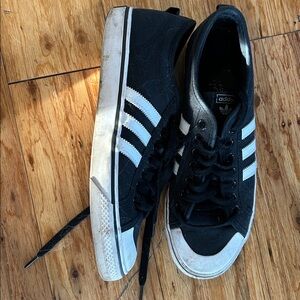 Adidas Black and White Sneakers